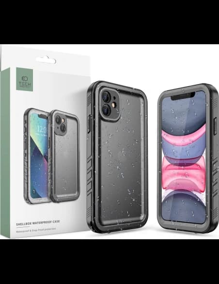 [CR] Waterproof case Tech-Protect Shellbox IP68 Apple iPhone 11 Black