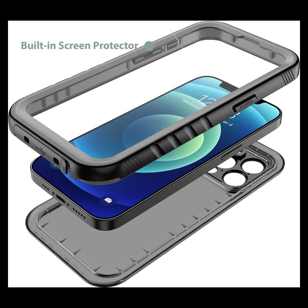 [CR] Waterproof case Tech-Protect Shellbox IP68 Apple iPhone 11 Black - 4