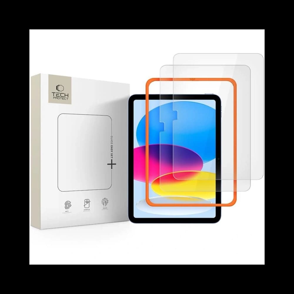 Tech-Protect Easy Set+ Apple iPad 10,9" 2022 / 11" 2025 Klar [2 PACK] - 1
