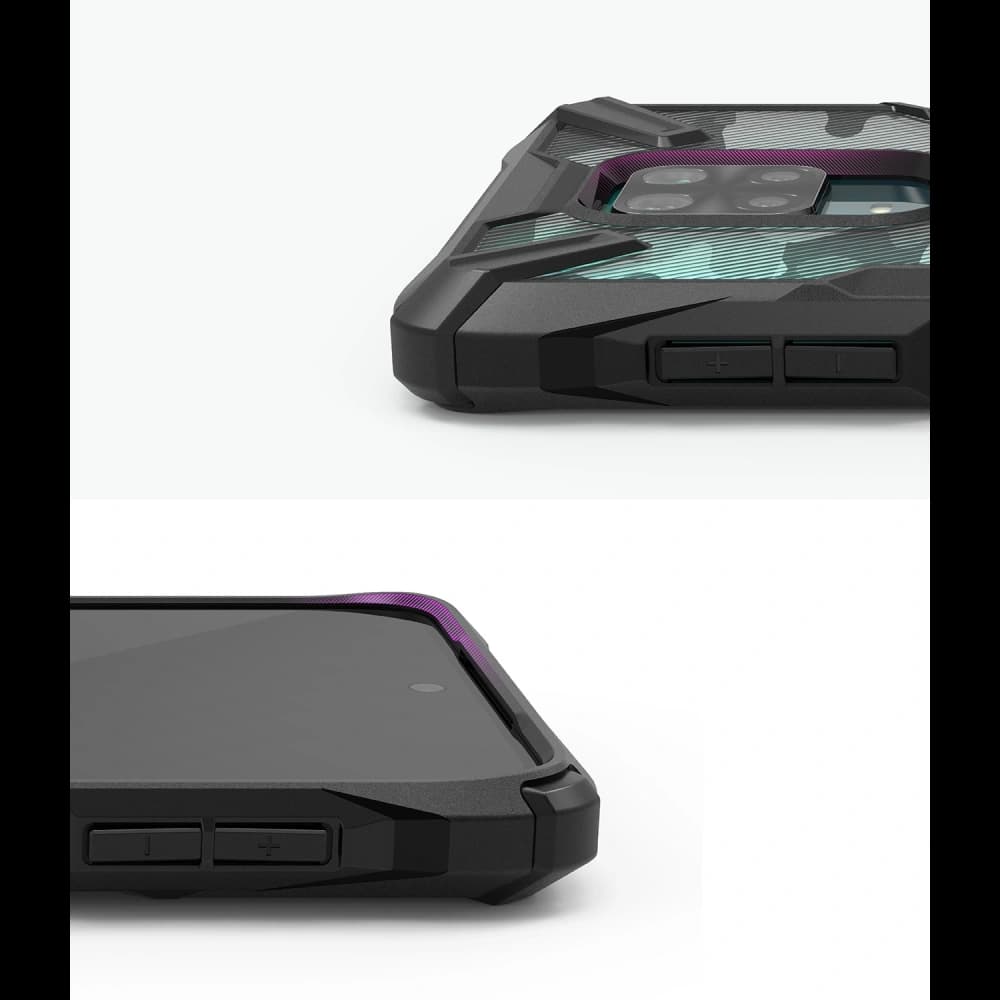 Ringke Fusion-X Redmi Note 9S/9 Pro/9 Pro Max Camo Black - 8