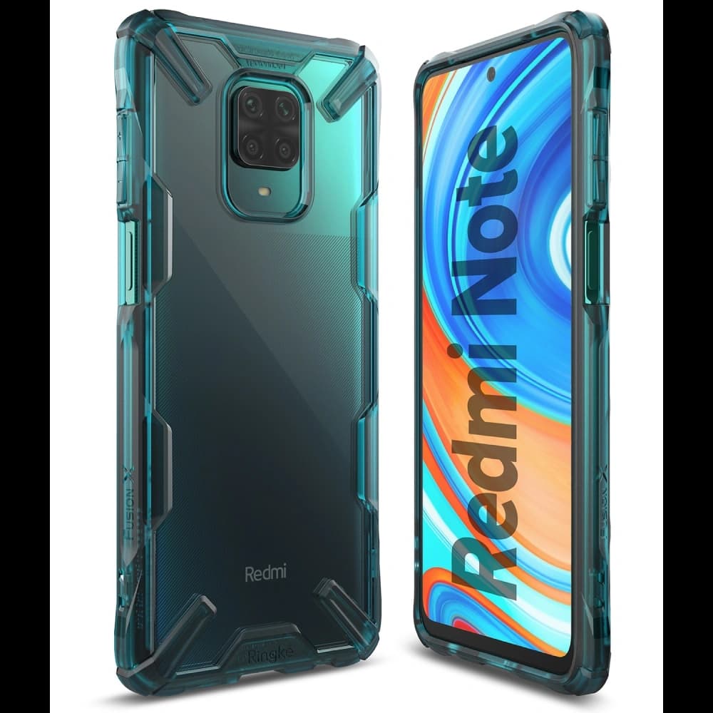Ringke Fusion-X Redmi Note 9S/9 Pro/9 Pro Max Turquoise Green - 2