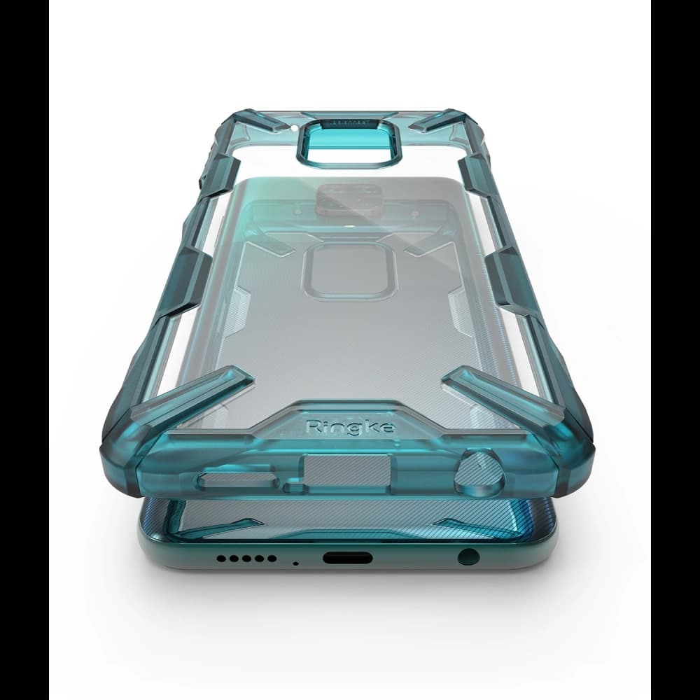 Ringke Fusion-X Redmi Note 9S/9 Pro/9 Pro Max Turquoise Green - 6