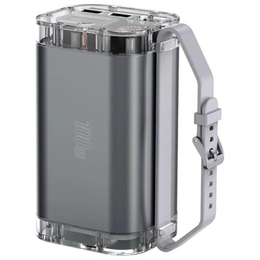 4smarts Lucid Ultra 40000mAh Powerbank 100W 2xUSB-A, 2xUSB-C IP67 szürke - 1