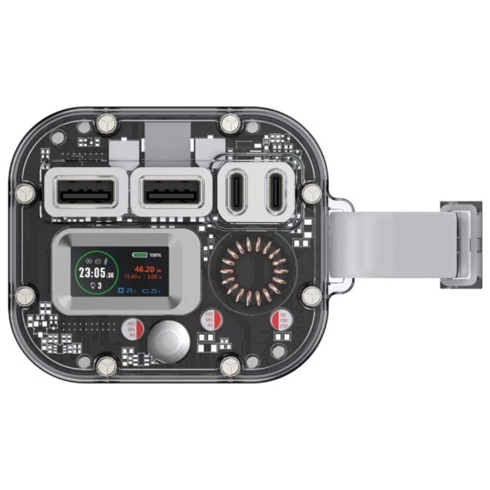 4smarts Lucid Ultra 40000mAh Powerbank 100W 2xUSB-A, 2xUSB-C IP67 szürke - 3