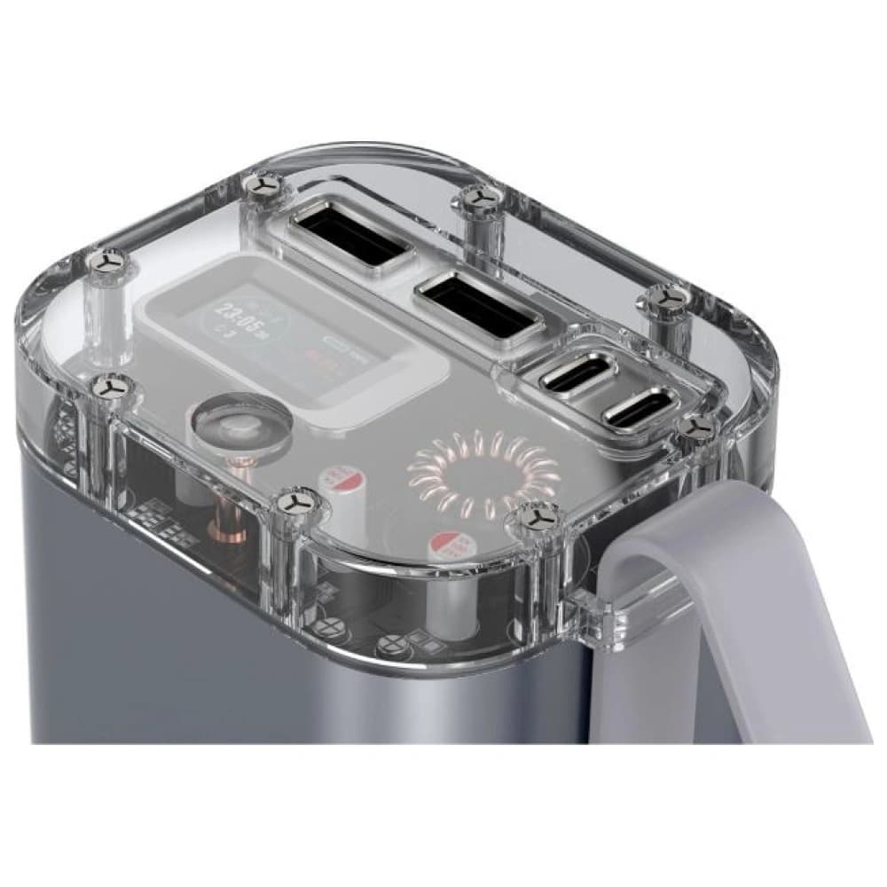 4smarts Lucid Ultra 40000mAh Powerbank 100W 2xUSB-A, 2xUSB-C IP67 szürke - 4