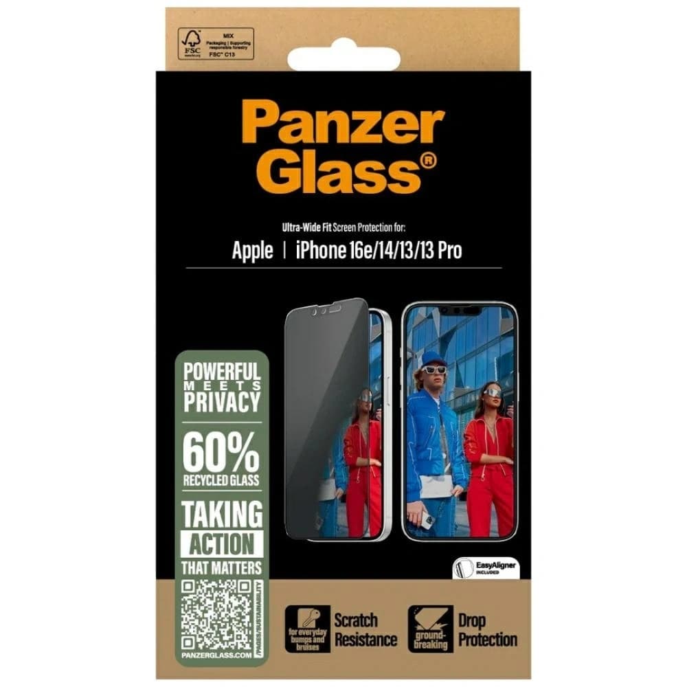 PanzerGlass Ultra-Wide Fit Apple iPhone 16e / 14 / 13 / 13 Pro - 4