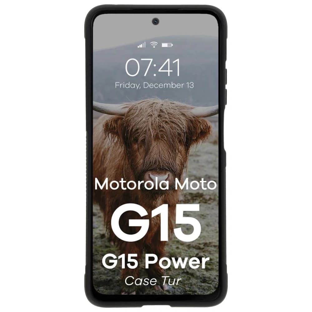 Bizon pouzdro Tur Motorola Moto G15 / G15 Power černé - 5
