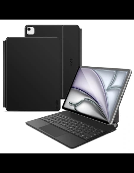 Etui Tech-Protect SmartCase Magnetic + Keyboard Apple iPad Pro 12.9” 4 / 5 / 6 / 2020-2022 / Air 13” 1 / 2 / 2024-2025 Black