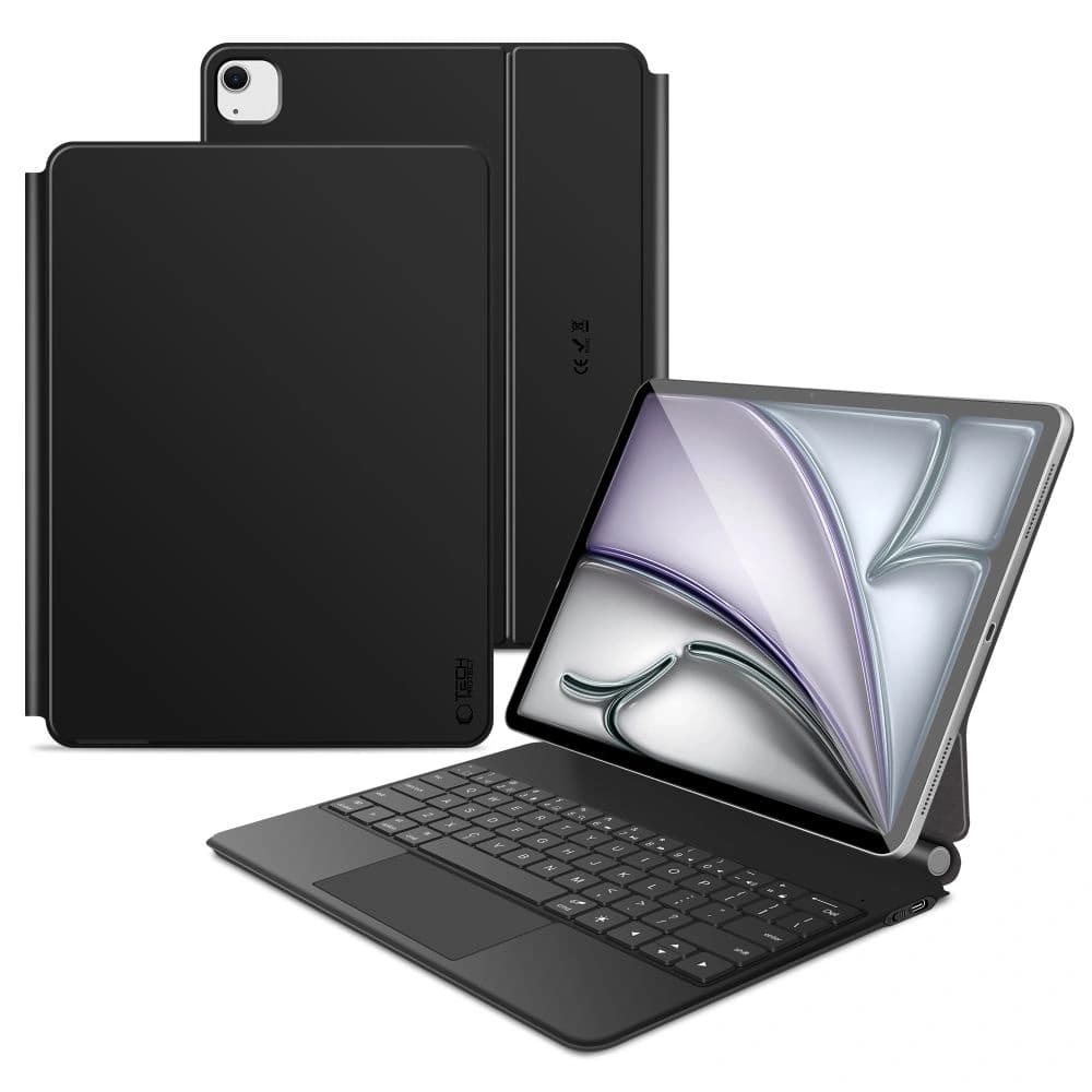 Etui Tech-Protect SmartCase Magnetic + Keyboard Apple iPad Pro 12.9” 4 / 5 / 6 / 2020-2022 / Air 13” 1 / 2 / 2024-2025 Black - 1