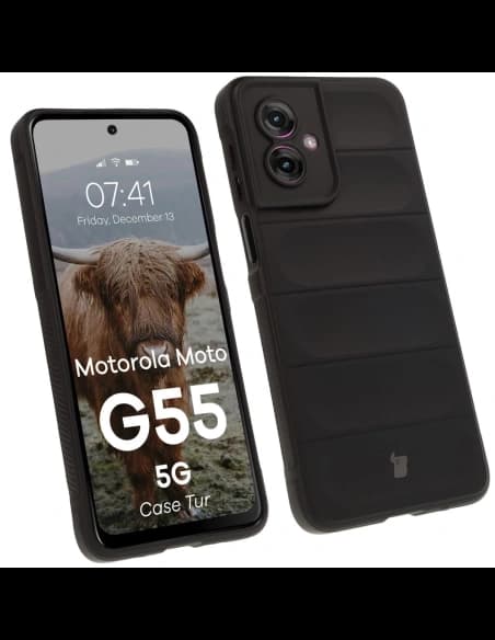 Bizon Case Tur Motorola Moto G55 5G schwarz