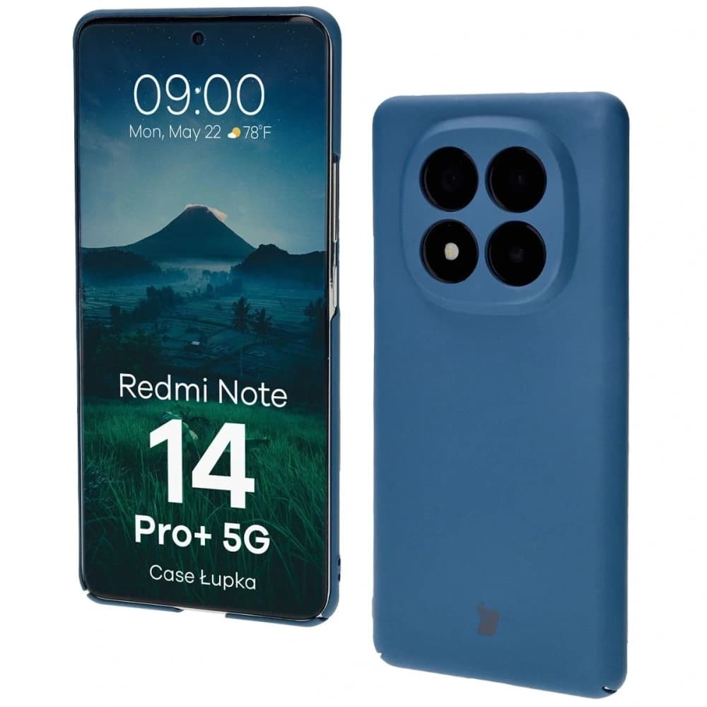 Bizon Case Lupka Xiaomi Redmi Note 14 Pro+ Plus 5G blau