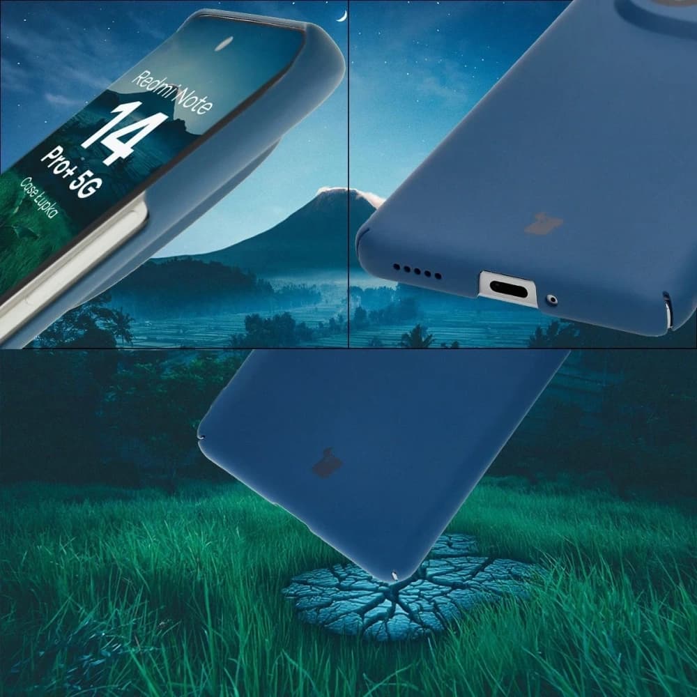 Bizon Case Lupka Xiaomi Redmi Note 14 Pro+ Plus 5G blau - 5