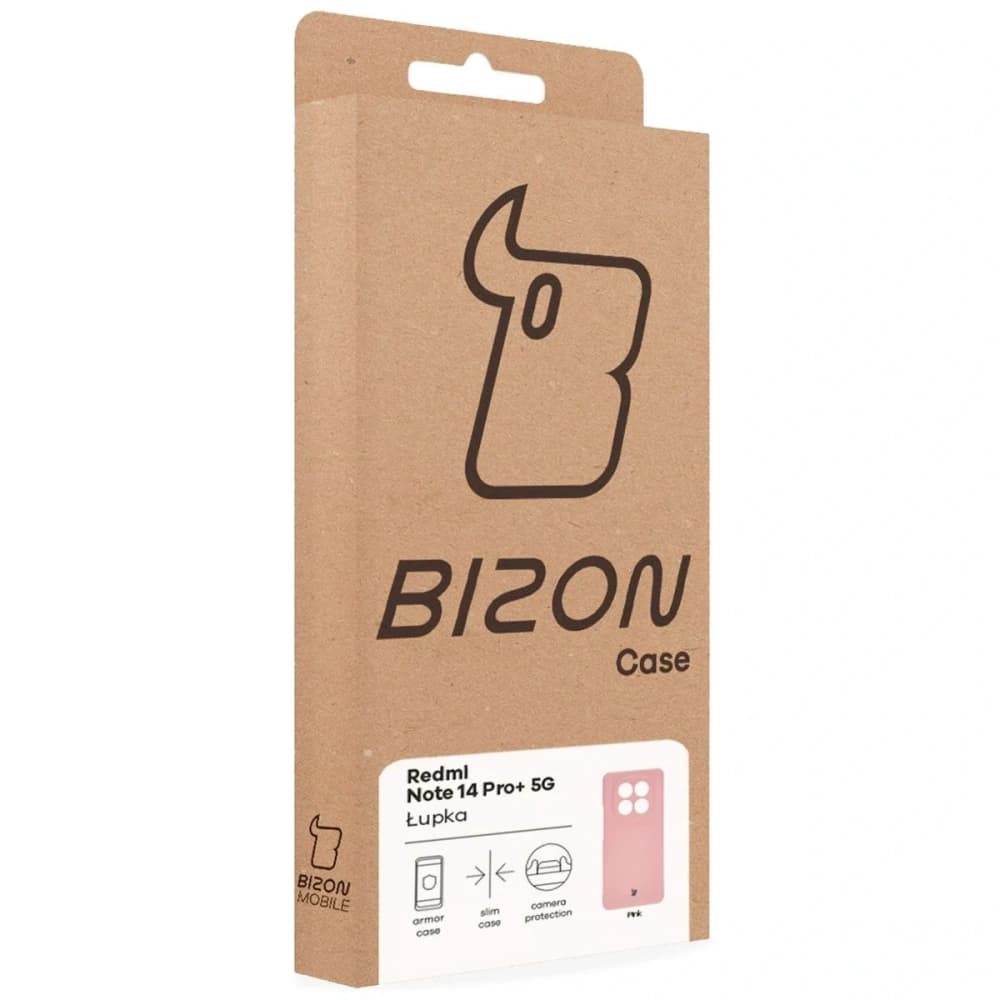 Bizon Case Lupka Xiaomi Redmi Note 14 Pro+ Plus 5G rosa - 6