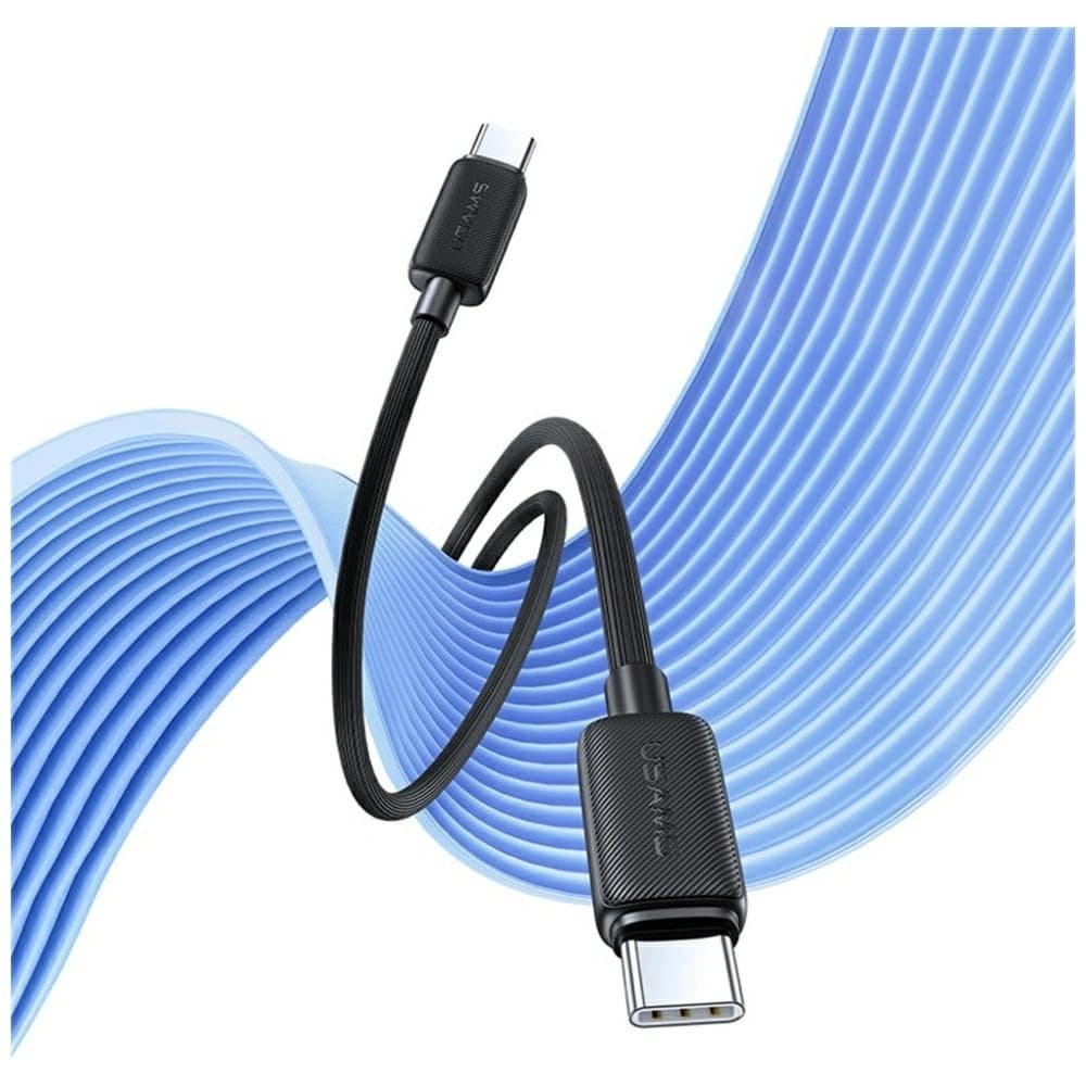 USAMS KY Series US-SJ691 cablu USB-C / USB-C 60W 1m alb - 7
