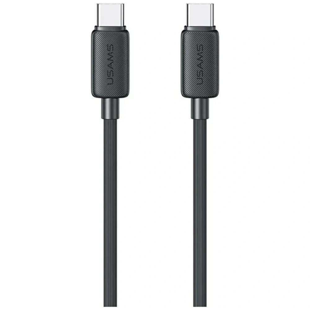 USAMS KY Sorozat US-SJ691 60W USB-C / USB-C kábel 1m fekete - 1