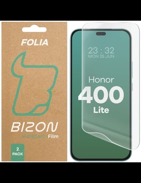 Bizon Glass Hydrogel Přední Honor 400 Lite 5G [2 BALENÍ]