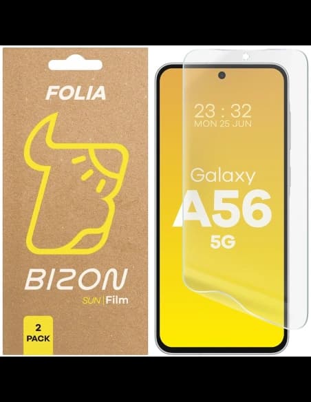 Bizon Glasfolie Sonne Samsung Galaxy A56 5G [2 PACK]