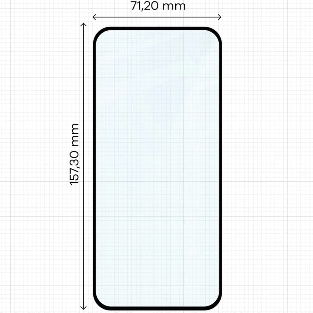 Bizon Edge 2 Pack 2x tvrzené sklo + 1x ochrana objektivu Honor 400 Lite 5G - 2