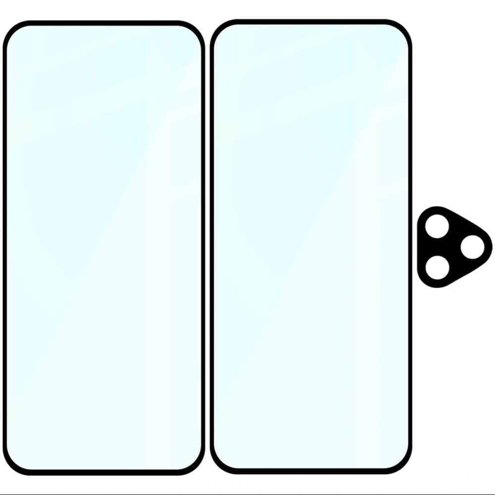 Bizon Edge 2 Pack 2x tvrzené sklo + 1x ochrana objektivu Honor 400 Lite 5G - 6