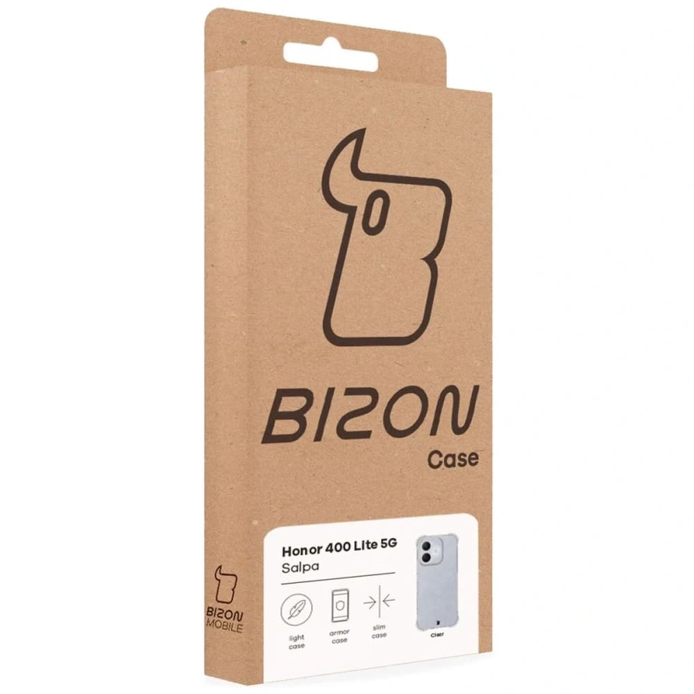 Bizon Case Salpa Honor 400 Lite 5G průhledný - 7