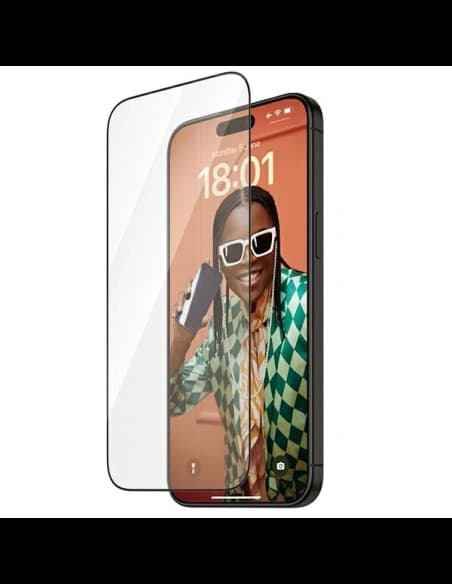 PanzerGlass Re:fresh Glass Apple iPhone 15 Pro Max Ultra-Wide-Fit Screen Protection Easy Aligner