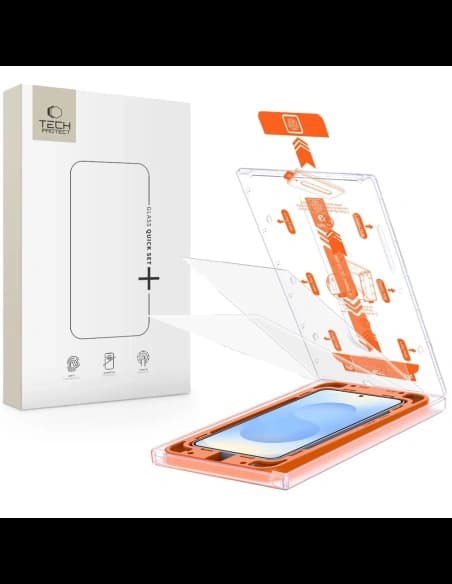 Tech-Protect Quick Set+ Samsung Galaxy S25 Čirý [2 BALENÍ]