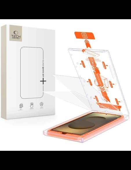 Tech-Protect Quick Set+ Samsung Galaxy S25 Ultra Klar [2 PACK]