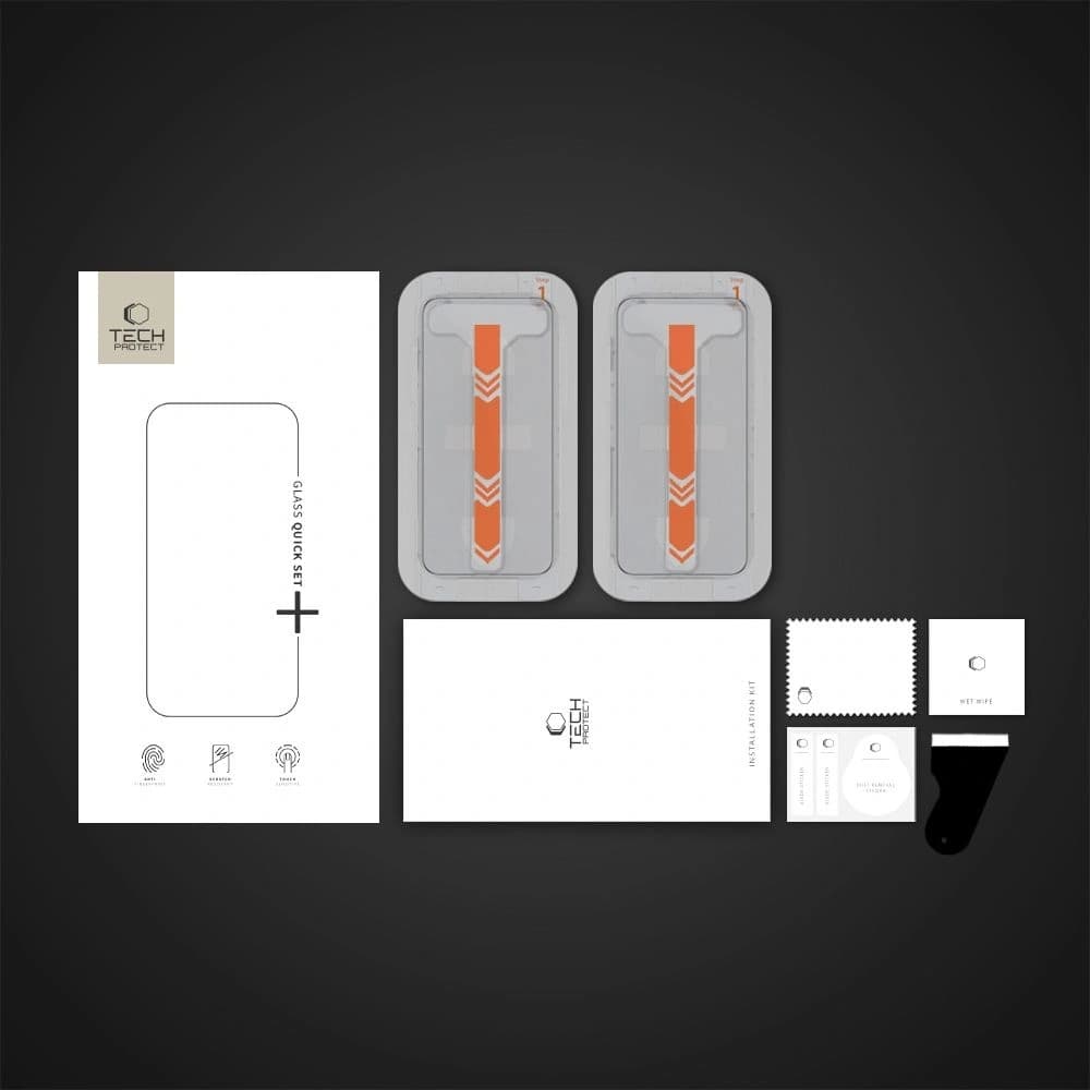 Tech-Protect Quick Set+ Samsung Galaxy S25 Ultra Clar [2 PACHET] - 6