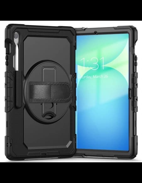 Tech-Protect Solid Samsung Galaxy Tab S10 FE+ Plus 13.1 X620 / X626b Fekete