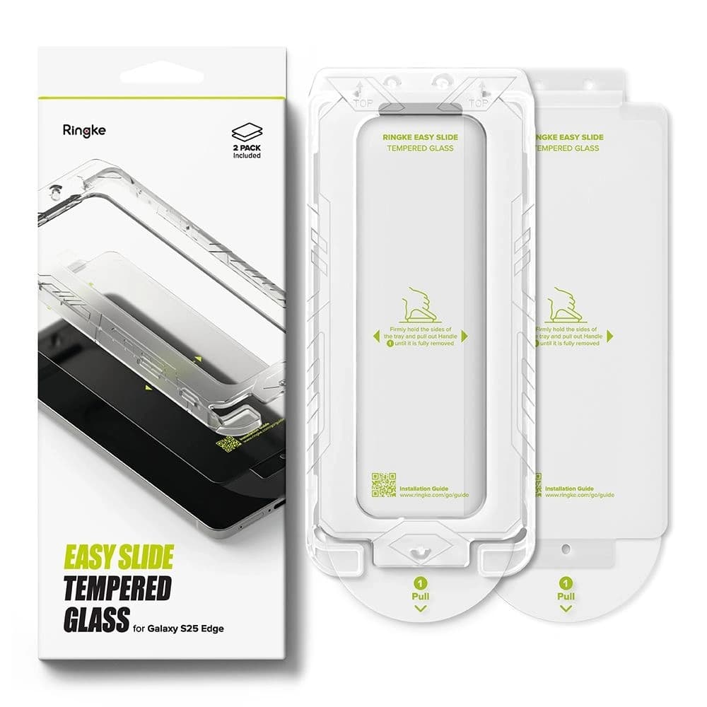 Ringke Easy Slide Samsung Galaxy S25 Edge Clar [2 PACHET] - 7