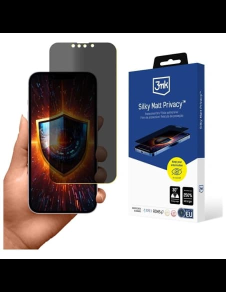 3MK Silky Matt Privacy Apple iPhone 16E