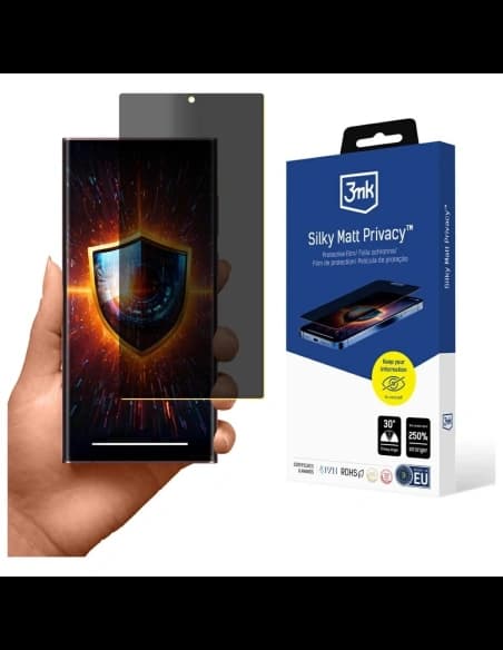 Folia prywatyzująca 3MK Silky Matt Privacy do Samsung Galaxy S23 Ultra