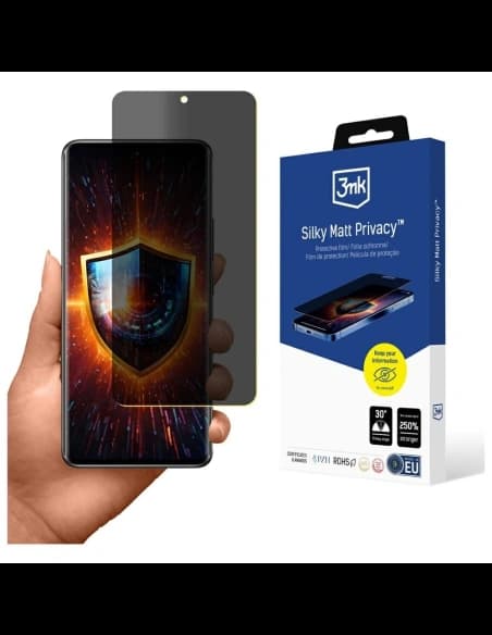 3MK Silky Matt Privacy Redmi Note 14 Pro+ Plus