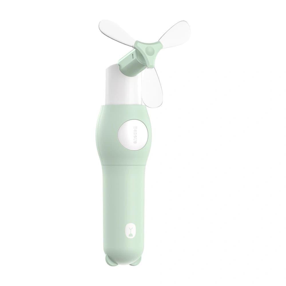 Přenosný ruční ventilátor Baseus Tricolor Bear (zelený)