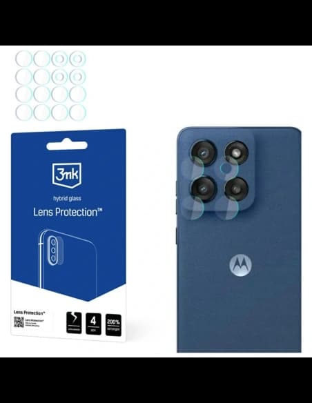 Protecție pentru lentile 3MK Motorola Edge 60 Stylus [PACHET DE 4]