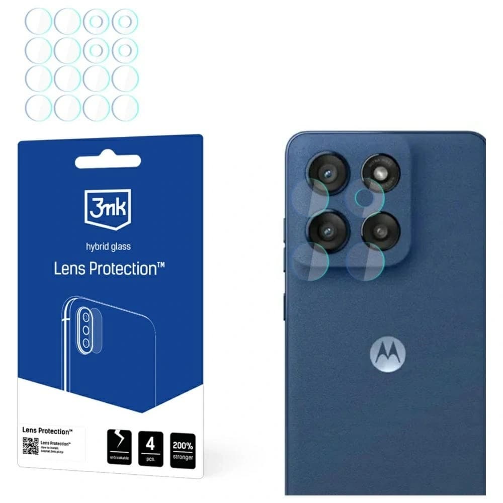 Protecție pentru lentile 3MK Motorola Edge 60 Stylus [PACHET DE 4] - 1