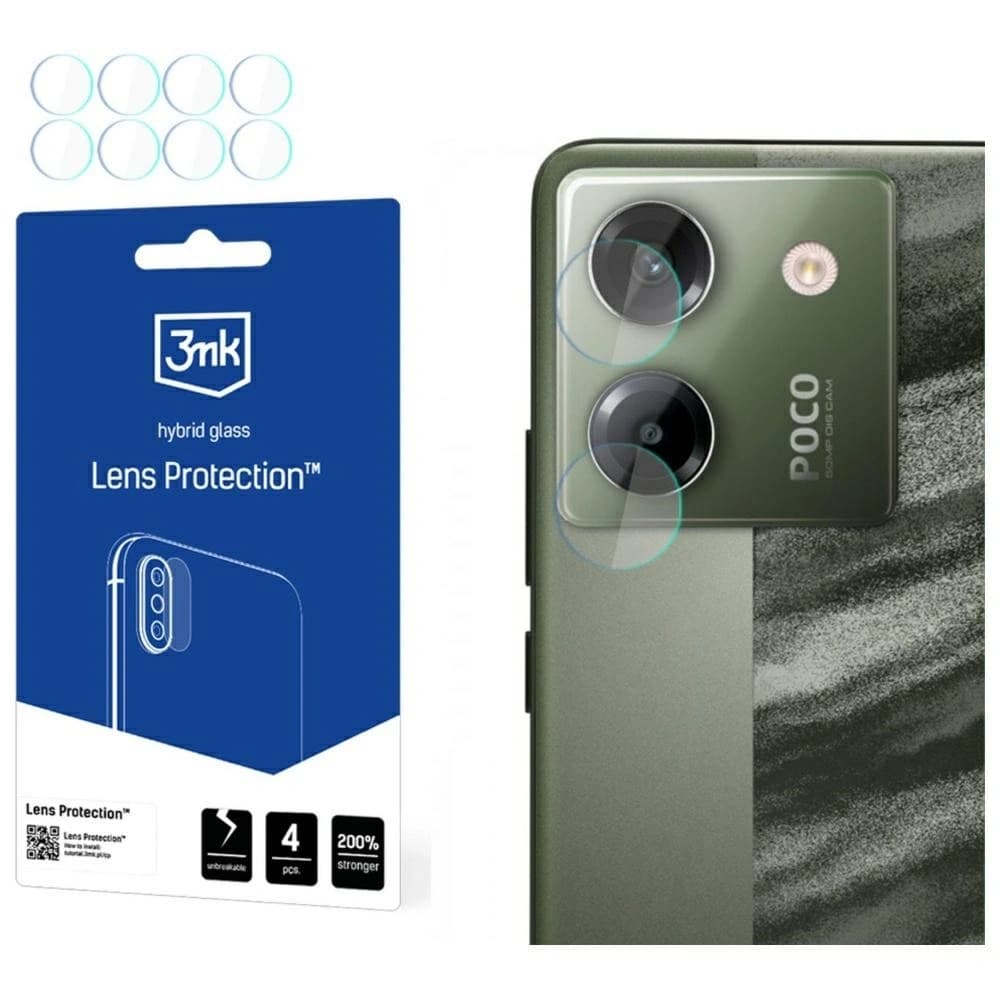 Protecție lentilă 3MK POCO M7 Pro 5G [4 PACHET] - 1