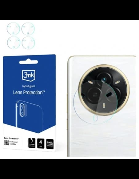 Protecție lentile 3MK Realme 14 Pro [4 PACHET]