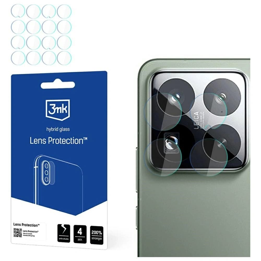 3MK Linsenschutz Xiaomi 15 Pro [4 PACK] - 1
