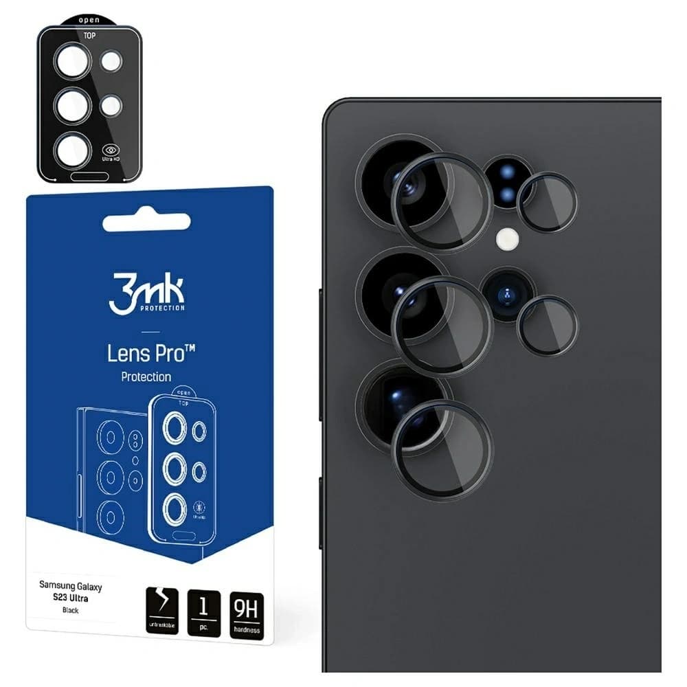 3MK Lencsvédelem Pro Samsung Galaxy S25 Ultra fekete