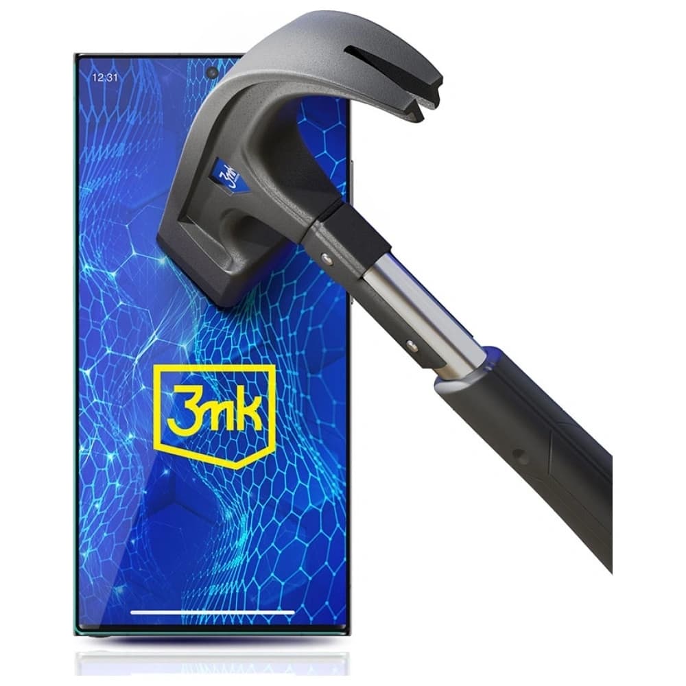 Sticlă securizată 3MK HardGlass Max Lite pentru Samsung Galaxy S24 Ultra neagră - 3