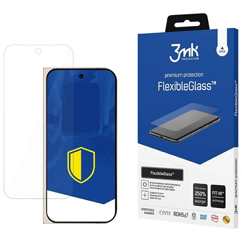 Hybrid glass 3MK FlexibleGlass for Google Pixel 9 Pro Fold (front) - 1