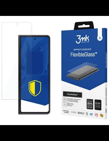Hybridní sklo 3MK FlexibleGlass pro Samsung Galaxy Z Fold 3 5G (přední)