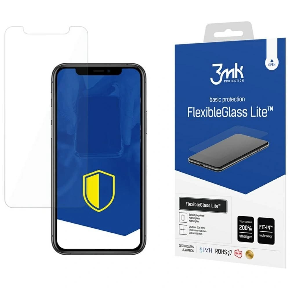 Hybrid glass 3MK FlexibleGlass Lite for Apple iPhone X / XS / 11 Pro - 1