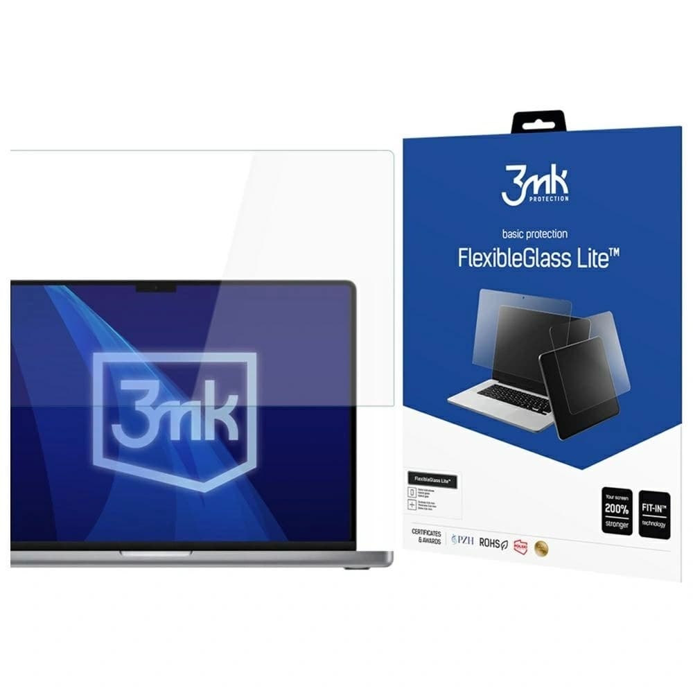 Hybridglas 3MK FlexibleGlass Lite für Apple MacBook Pro 16" 2021-2024 (M1/M2/M3/M4) - 1