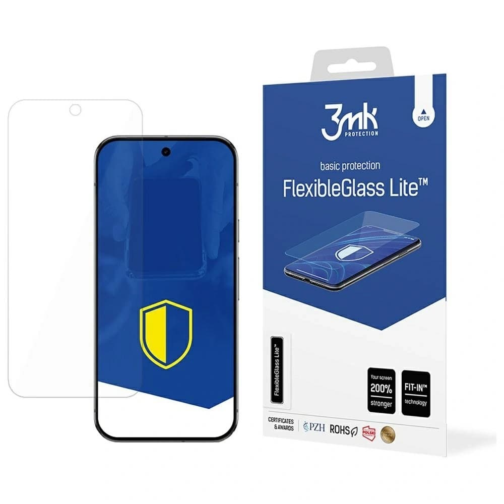 Hybrid üveg 3MK FlexibleGlass Lite a Google Pixel 9 Pro XL-hez - 1