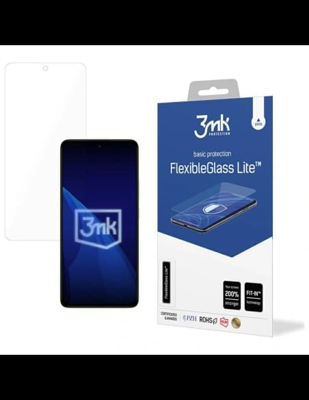 Hybridní sklo 3MK FlexibleGlass Lite pro Redmi Note 14 4G