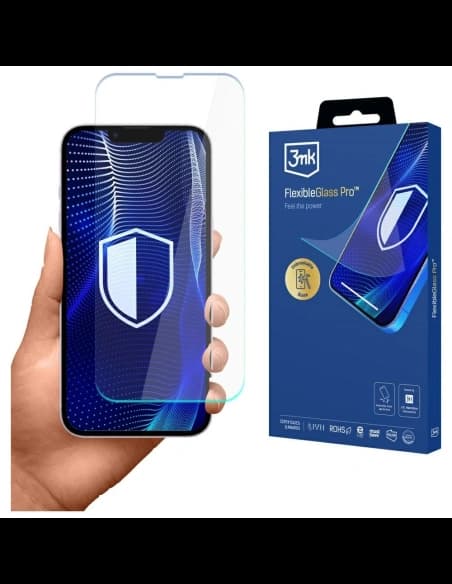 Hybrid glass 3MK FlexibleGlass Pro for Apple iPhone 16E