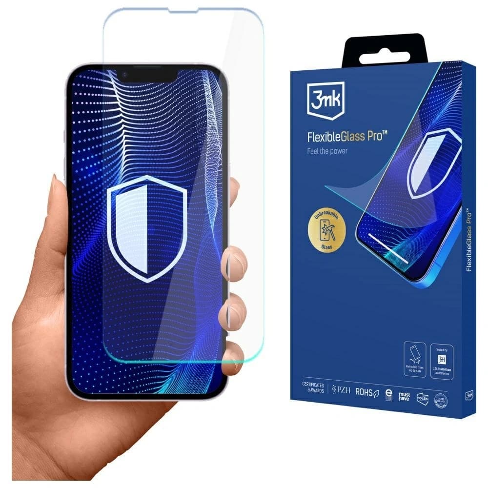 Hybrid glass 3MK FlexibleGlass Pro for Apple iPhone 16E