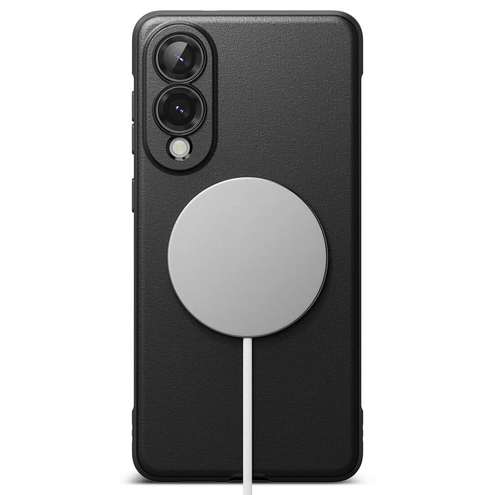 Etui Ringke Onyx Magnetic MagSafe Samsung Galaxy S25 Edge Black - 3